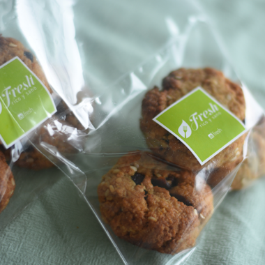 Pack 3 cookies de avena y cranberries