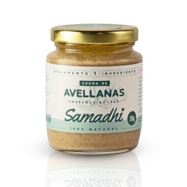 Crema de Avellanas Samadhi 190g
