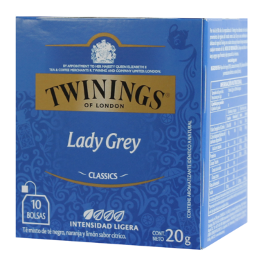 Té Lady Grey Twinings x10