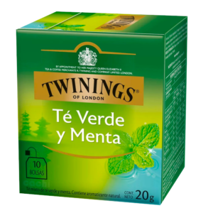 Té Verde con menta Twinings x10