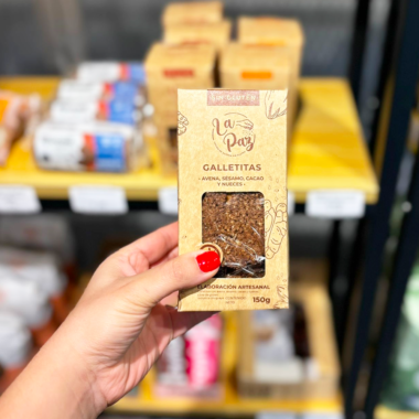 Galletas cacao, nueces, avena y sésamo - La Paz