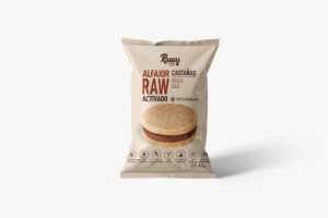 Alfajores Raw de Castañas 45g - Rawy