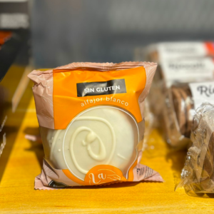 Alfajores de chocolate blanco sin gluten 80g - La Paz