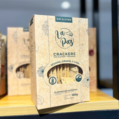 Crackers sésamo, girasol y chía - La Paz