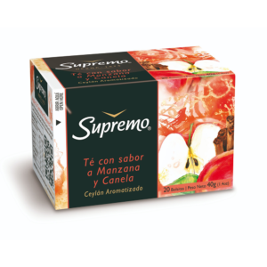 Te de manzana con canela Supremo x20