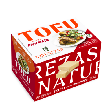 Tofu Naturezas en caja al vacío ahumado 500g