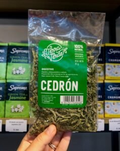 Hierba en bolsas Cedrón Terra Verde 20g