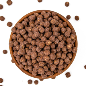 Cereales rendondos de chocolate