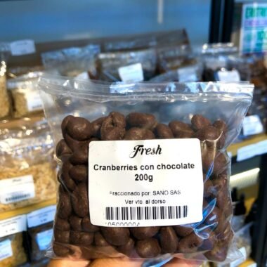 Cranberries con chocolate 200g
