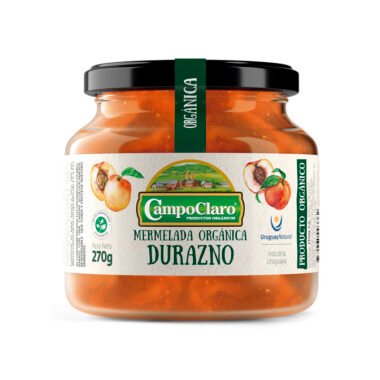 Mermelada de Durazno Campo Claro 270g