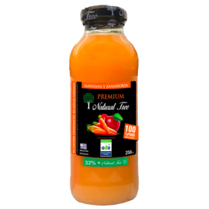 Jugo de Manzana y Zanahoria Natural Tree 250ml