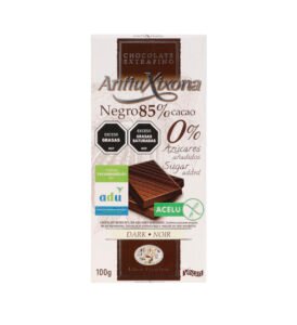 Tableta Antiu Xixona chocolate negro 85% 100g