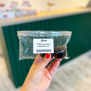 Trufas de cacao y almendras x2 - Fresh