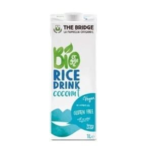 Leche de arroz y coco s/gluten Bio The Bridge 1L