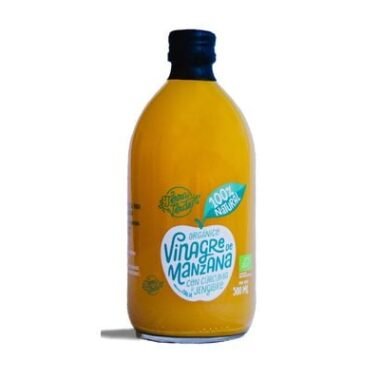 Vinagre de Manzana con cúrcuma 500ml - Terra Verde