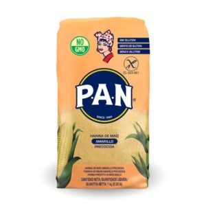 Harina de Maíz Amarillo sin glúten 500g - Pan