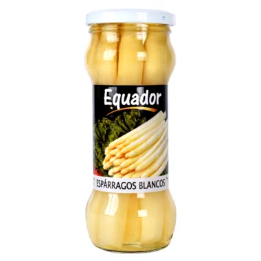 Espárragos blancos en agua y sal 330g - Equador