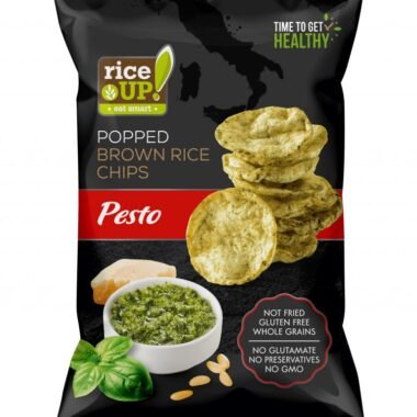 Chips de arroz Pesto Rice up 120g