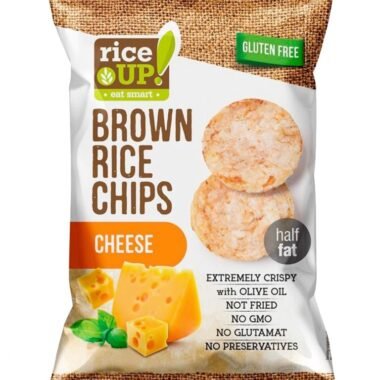 Chips de arroz Queso Rice up 120g