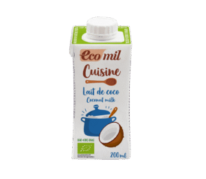 Crema de leche coco Ecomil 200ml