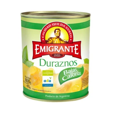 Duraznos en almíbar bajas calorías 800g