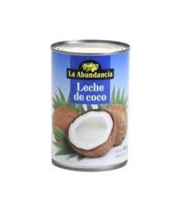 Leche de coco lata La Abundancia 400ml