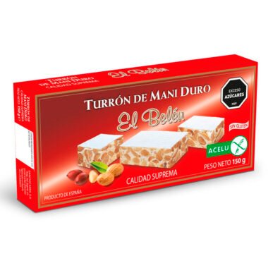 Turrón El Belén Maní Duro 150g