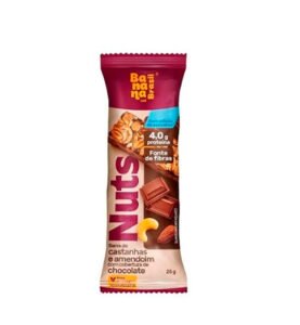 Barra Nutsbar castañas y chocolates 25g