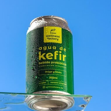 Agua de Kefir Lata Thuya y Limón 355ml