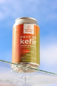 Agua de Kefir Lata Naranja y Lúpulo 355ml