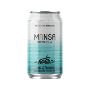 Kombucha Lima Pomelo Mansa Lata 354ml