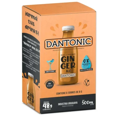Dantonic Gingerale s/azúcar x6