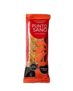 Barra de Cereal Artesanal almendras y maní 35g Punto Sano