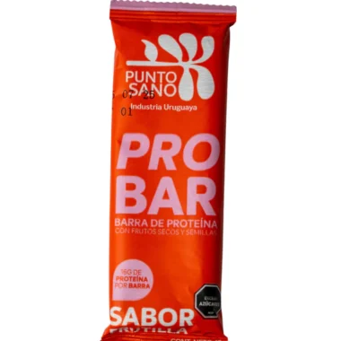 Barrita proteica Punto Sano Frutilla 45g