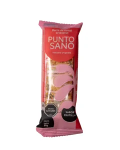 Barra de Cereal Artesanal frutilla 35g Punto Sano