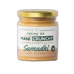 Crema de maní Crunchy Samadhi 190g