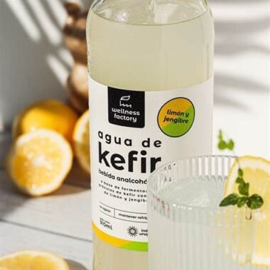 Agua de Kefir Limón y Jengibre 330ml