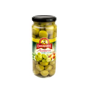 Aceituna verde c/carozo El Emigrante 320g