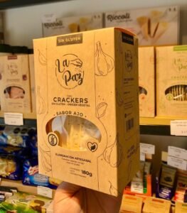 Crackers de Ajo sin gluten - La Paz