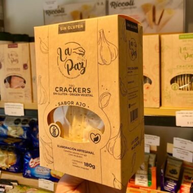 Crackers de Ajo sin gluten - La Paz