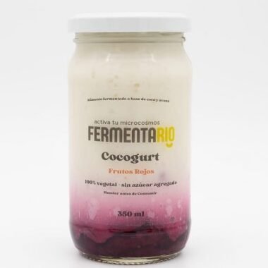 Yogurt vegano con Frutos rojos Fermentario 350ml