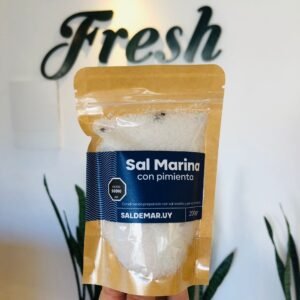 Sal Marina con Pimienta Saldemar 200g