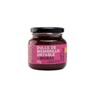Dulce de Membrillo untable con moras s/gluten 270g