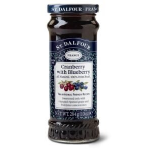Mermelada de Arándanos rojos y azules St. Dalfour 284g