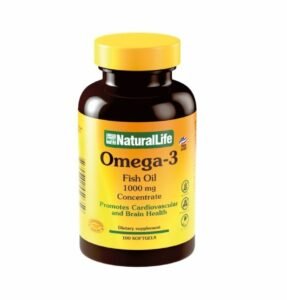 Omega 3 1000mg Fish Oil Natural Life x100