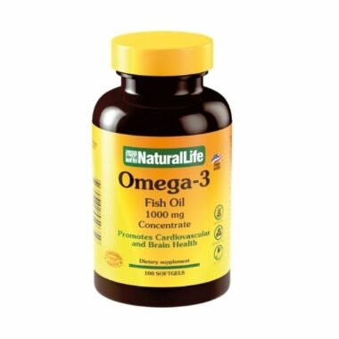 Omega 3 1000mg Fish Oil Natural Life x100