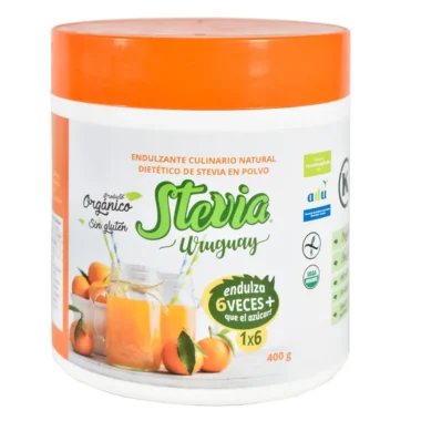 Stevia Uruguay 1 a 6 400g