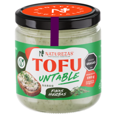 Tofu Untable Sabor Finas Hierbas 180g