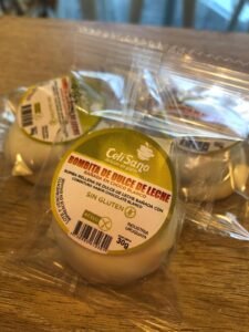 Bombitas de dulce de leche y choco blanco Celisano 30g