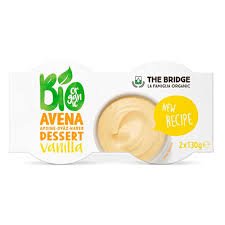 Postre de avena Vainilla the Bridge  2x130g